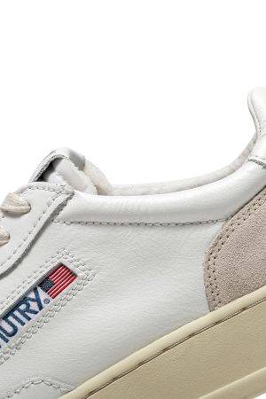 MEDALIST LOW LEAT/SUEDE WHIT