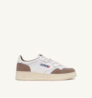 MEDALIST LOW GOAT/SUEDE WHT/