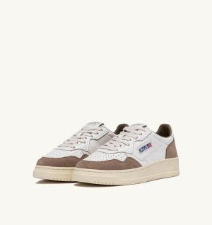 MEDALIST LOW GOAT/SUEDE WHT/