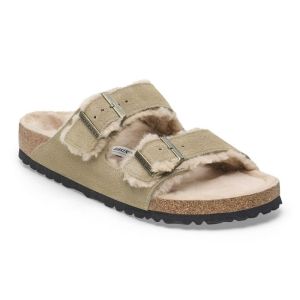ARIZONA SHEARLING SUEDE FUR TAUPE