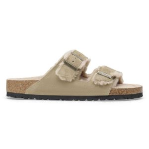 ARIZONA SHEARLING SUEDE FUR TAUPE