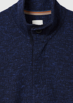 RUGBY FUNNEL NECK SWEATSHIRT 47/BLEU