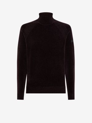 VELVET TURTLENECK KNIT 73 BORDEAUX